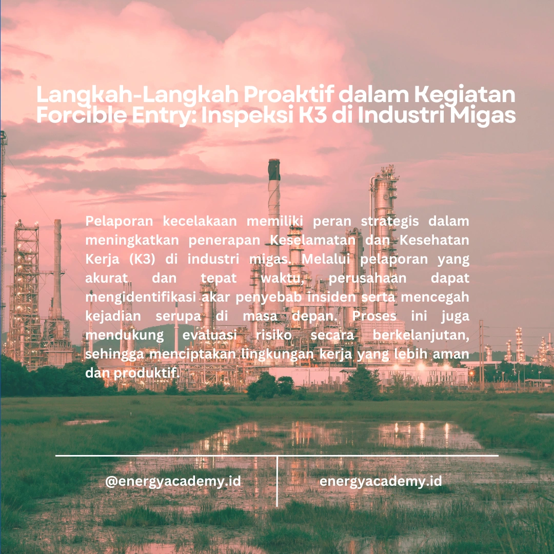 Inspeksi K3: Kunci untuk Meningkatkan Keselamatan di Industri Migas