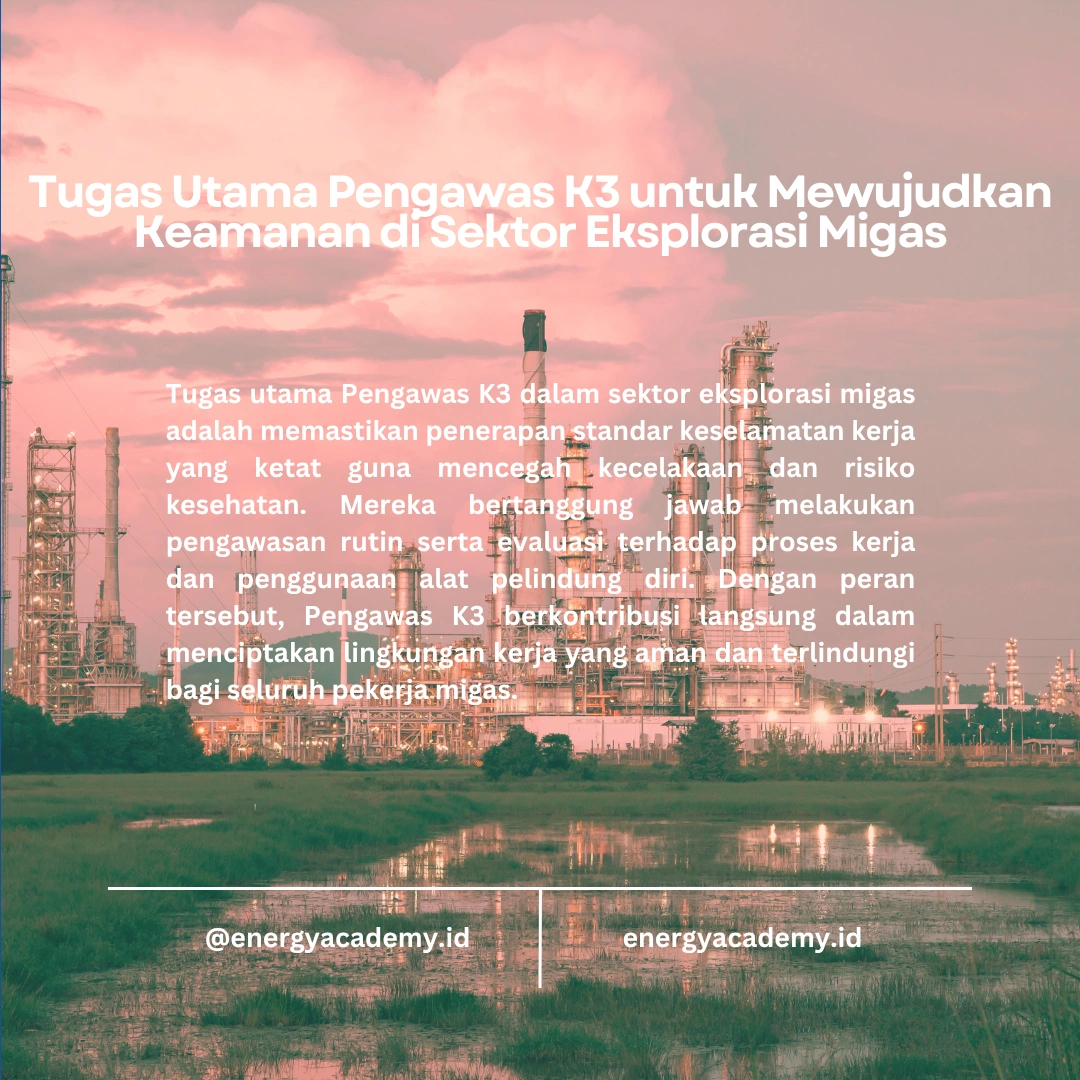 K3 dalam Eksplorasi Migas