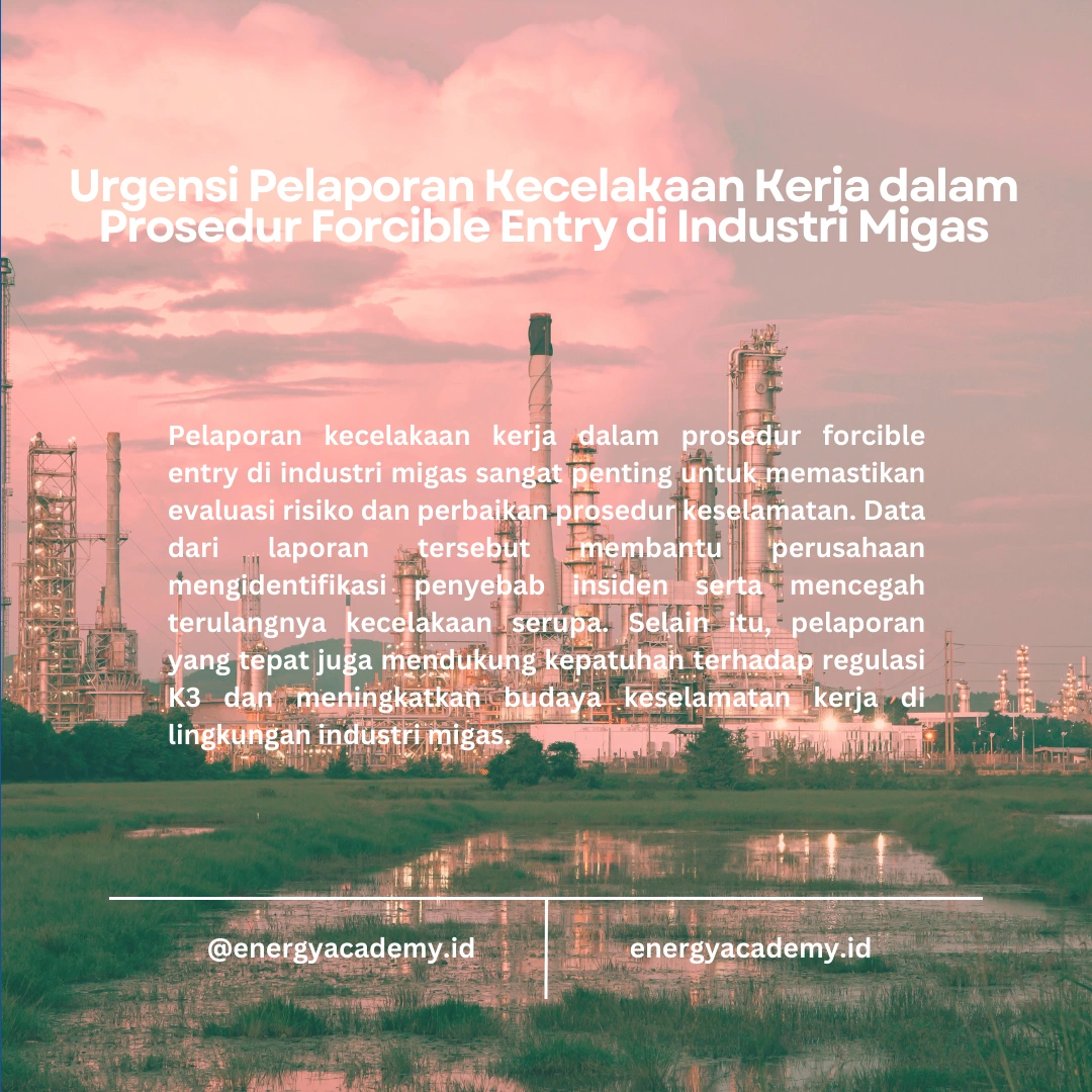 Pelaporan Kecelakaan Kerja: Proses dan Pentingnya di Industri Migas