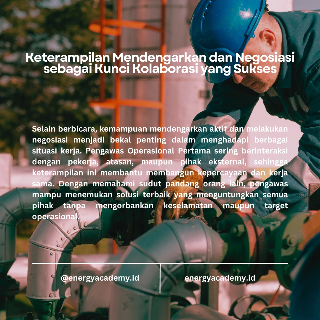 Pengawas Operasional Pertama: Keterampilan Komunikasi yang Diperlukan