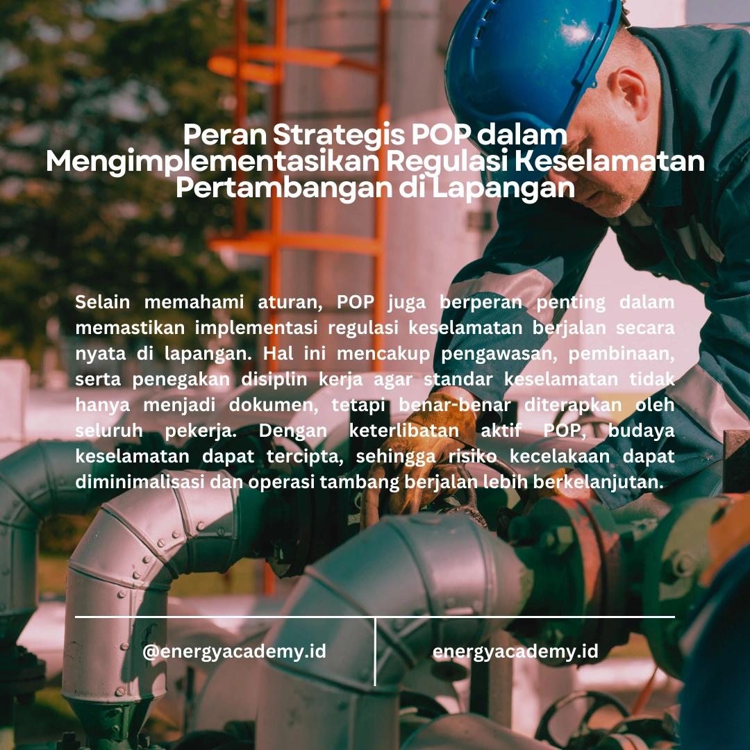 Peraturan Perundang-undangan Keselamatan Pertambangan: Panduan untuk Pengawas Operasional Pertama