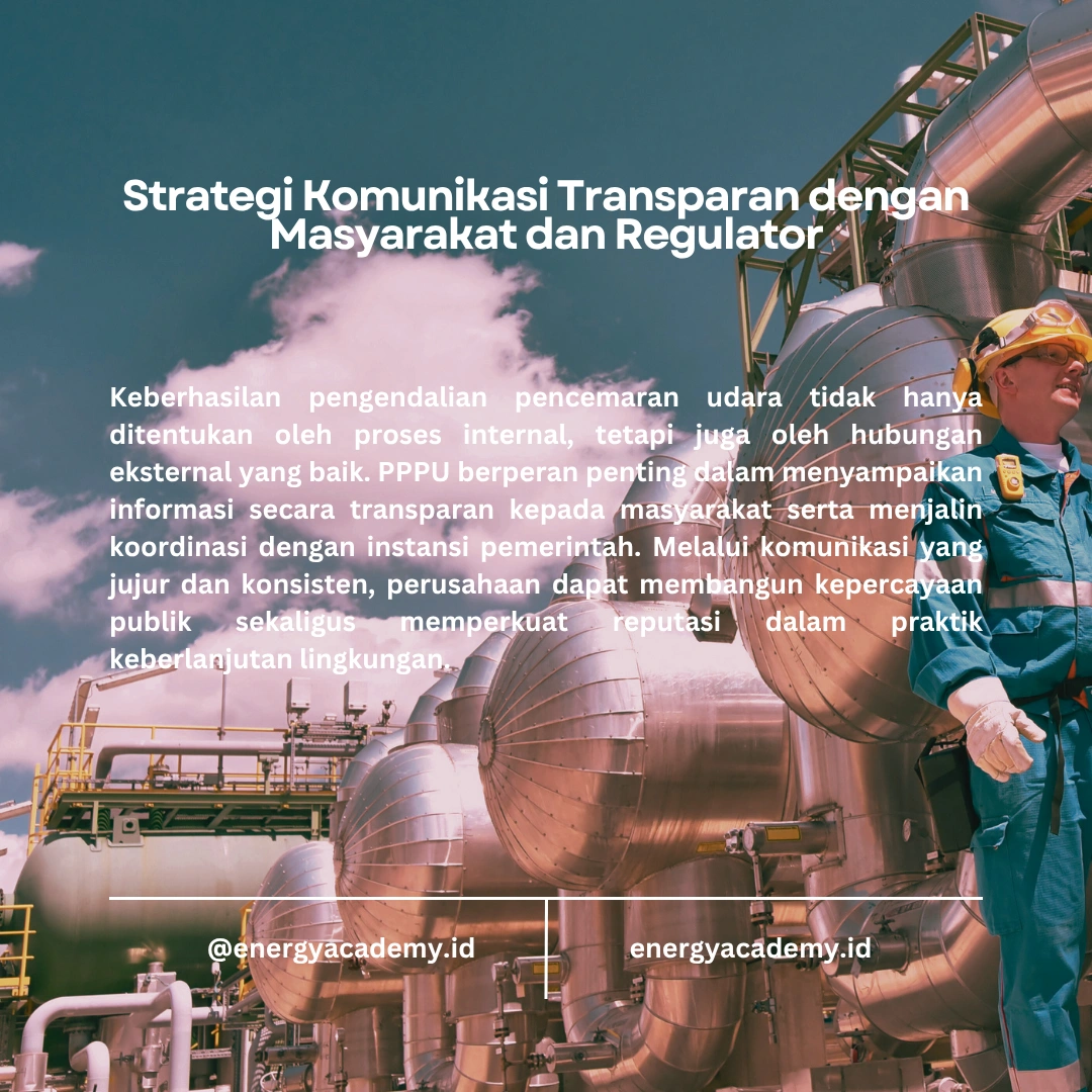 Penanggung Jawab Pengendalian Pencemaran Udara: Mengelola Komunikasi di Lingkungan Industri