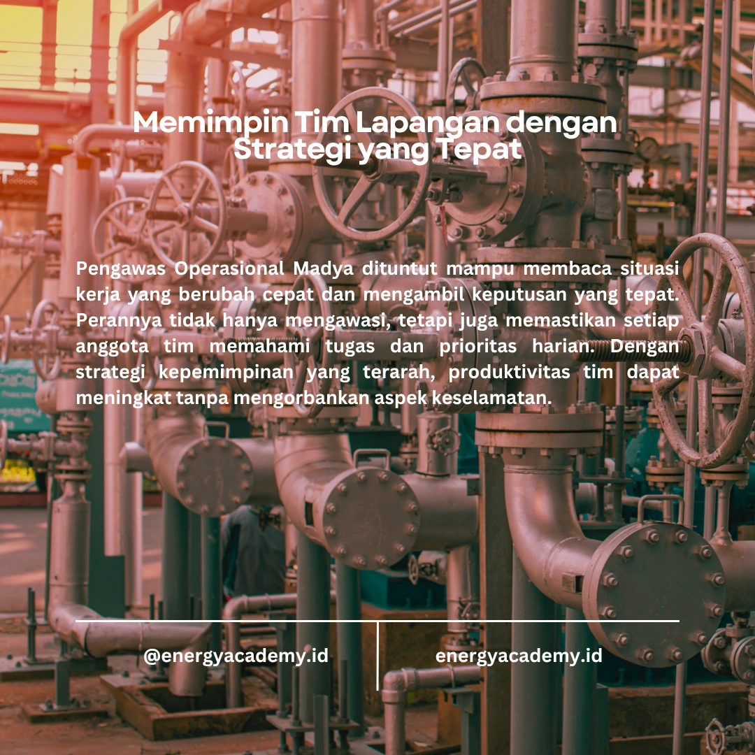 Pengawas Operasional Madya: Mengelola Tim dan Proyek di Tambang