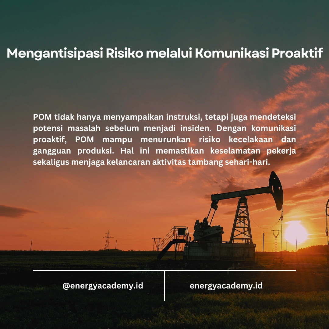 Komunikasi Efektif di Tambang: Peran Pengawas Operasional Madya