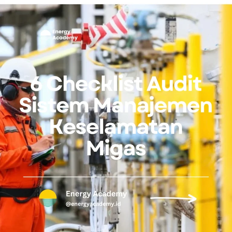 checklist audit sistem manajemen keselamatan migas
