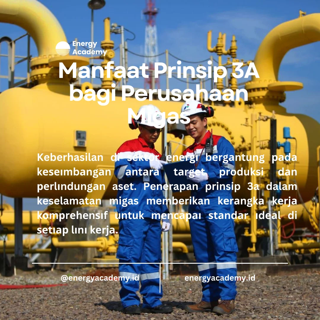 prinsip 3a dalam keselamatan migas