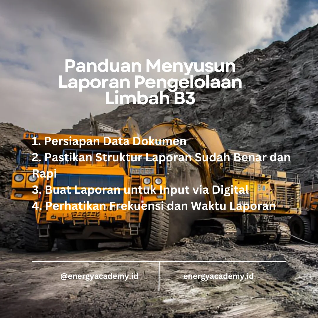 cara menyusun laporan pengelolaan limbah b3
