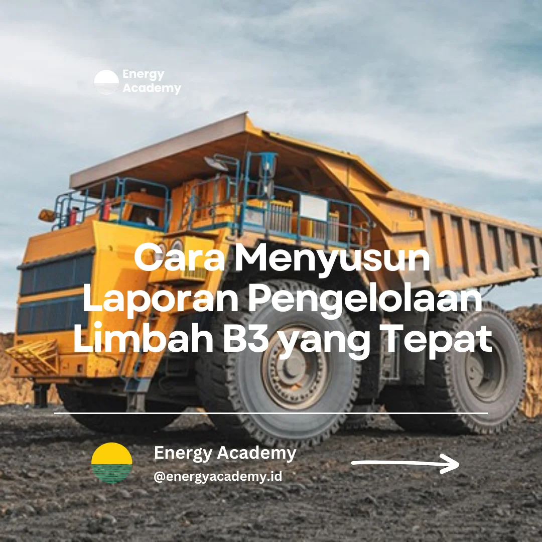 cara menyusun laporan pengelolaan limbah b3