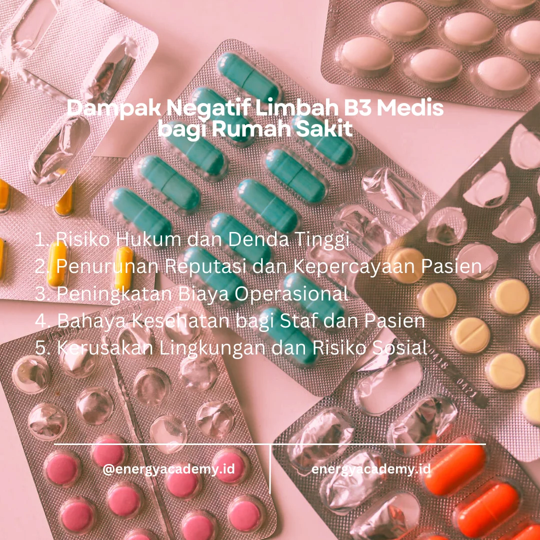 Dampak negatif limbah B3 medis