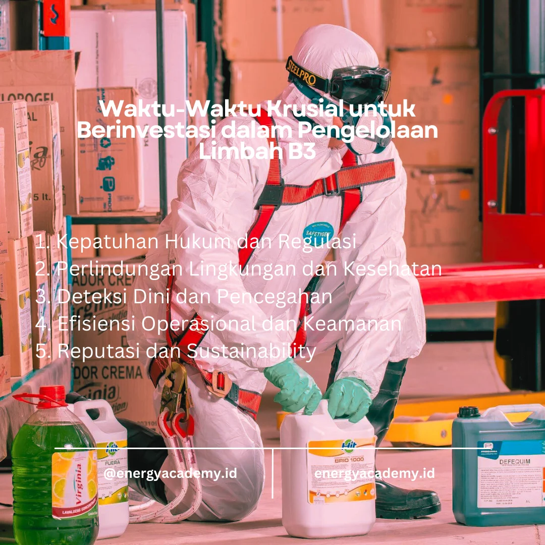 investasi pengelolaan limbah B3