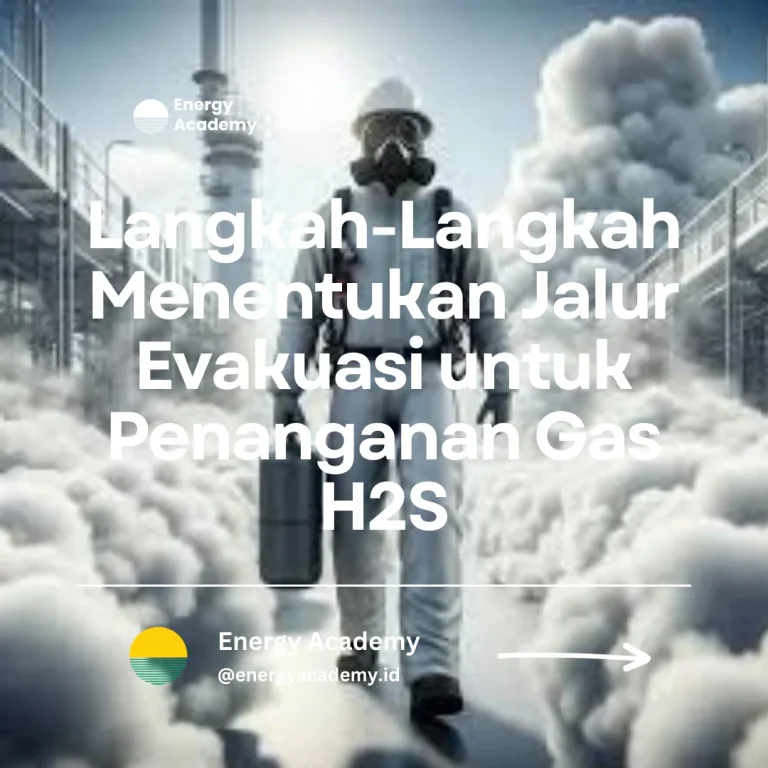 cara menentukan jalur evakuasi untuk penanganan gas h2s