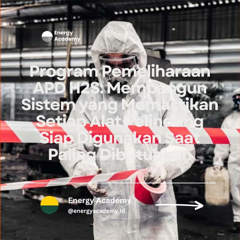 program pemeliharaan APD H2S