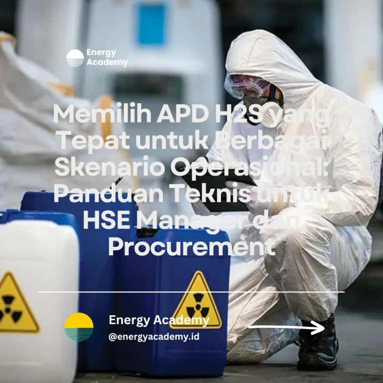 memilih APD H2S untuk skenario operasional
